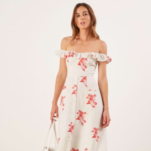 reformation hattie dress